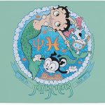 CafePress Betty Boop Zodiac Sign Pisces Non-Slip Rubber Gaming Mousepad - Pisces for men