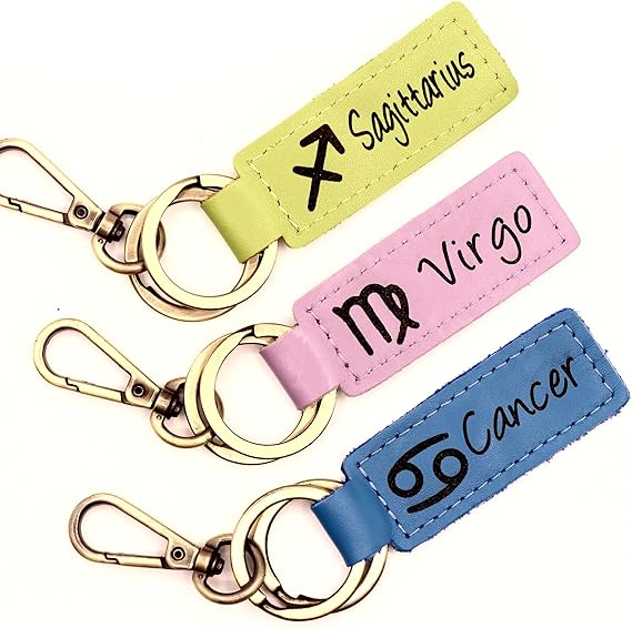 Handmade - Leo Keychain for men