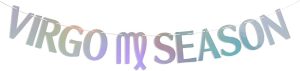Virgo Season Banner, Virgo Birthday Banner, Virgo SZN, Zodiac Birthday Party Decorations- Astrology Bday Sign - Virgo Poster for men