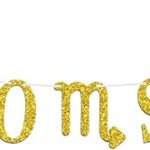Scorpio Season Banner, Big Scorpio Energy Bunting Sign, 12 Constellation Theme Happy Birthday October/November Horoscope Birthday Party Decorations Supplies, Gold Glitter - Scorpio Canvas for men