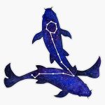 Astrological Sign Pisces Constellation Sticker Bumper Sticker Vinyl Decal 5" - Pisces Car Accessories for men