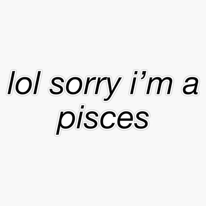 Pisces Sticker Vinyl Waterproof Sticker Decal Car Laptop Wall Window Bumper Sticker 5" - Pisces Car Accessories for men