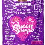 Scorpio Gifts, Scorpio Gifts Women Blankets, Scorpio Gift, Scorpio Birthday Gifts, Gifts for Scorpio Women, Scorpio Zodiac Gifts Throw Blanket 50 * 60 in - Scorpio Products for men