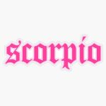 Scorpio Sticker Vinyl Waterproof Sticker Decal Car Laptop Wall Window Bumper Sticker 5" - Scorpio Sticker for men