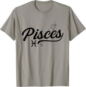 Pisces - Pisces Zodiac Sign Astrology Designs - Pisces T-Shirt for men