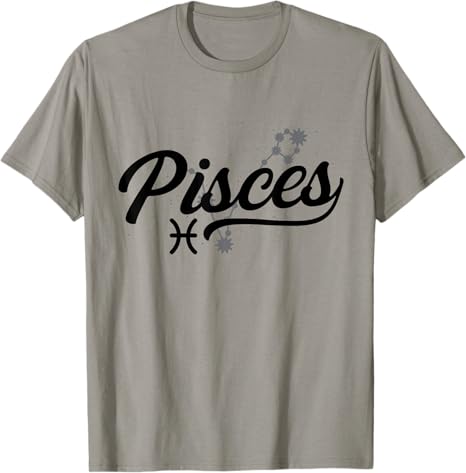 Pisces - Pisces Zodiac Sign Astrology Designs - Pisces T-Shirt for men
