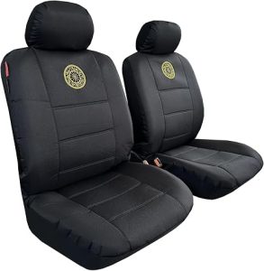 Zodiac Signs Astrology Canvas Seat Covers Front Bucket Universal Fit Heavy Duty Waterproof Auto Automotive Interior Protection for Cars Trucks SUVs - Aquarius Car Seat Cover for men