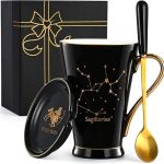 Maustic Sagittarius Gifts, Birthday Gifts for Women Men, Zodiac Sign Astrology Horoscope Constellation Gift, Gift for Best Friend, Sister, Astrology Lover, Sagittarius Mug, 12 Oz - Sagittarius Home Decor for men