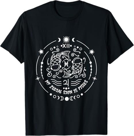 Astrology Star Sign Zodiac Pisces Personality - Pisces T-Shirt for men
