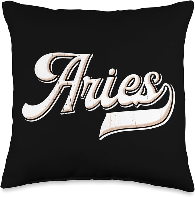 Aries Astrology Zodiac Sign Aries Horoscope Aries Throw Pillow - Aries Pillow for men