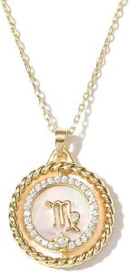 SELENICHAST - Virgo Necklace for men