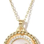 SELENICHAST 14K Gold Dainty Zodiac Necklace for Women,Gold Plated Rotatable 12 Constellation Astrology Necklaces Birthday Jewelry Gifts - Taurus Products for men