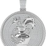 The Jewelers House - Aquarius Necklace for men