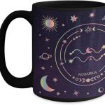 Aquarius mug, zodiac sign mug, Aquarius gift, Aquarius coffee cup, astrology gift, star sign mug, birthday gift Aquarius, horoscope mug - Aquarius Mug for men