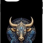 iPhone 14 Pro Max Taurus Astrology Celestial Case - Taurus Phone Case for men