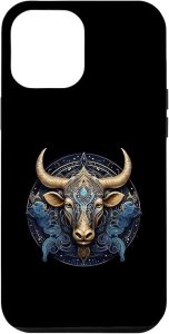 iPhone 14 Pro Max Taurus Astrology Celestial Case - Taurus Phone Case for men