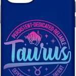 iPhone 14 Astrology Sign Taurus (Bull): Birthday April 20–May 20 Case - Taurus Phone Case for men