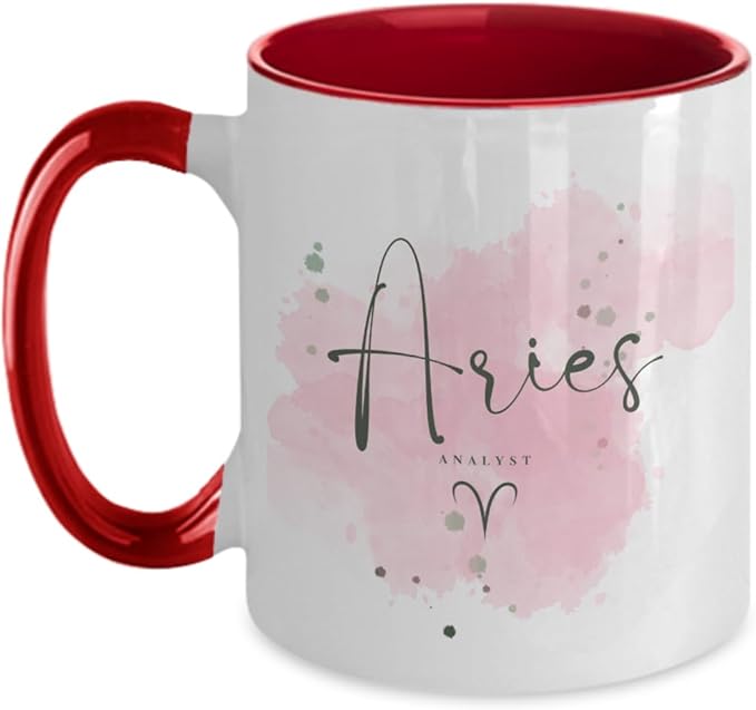 Zodiac Sign Gifts Zodiac Sign Aries Coffee and Tea Mug Star Sign Aries Definition Cup Horoscope Meaning Of Aries - Aries Mug for men