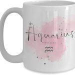 Zodiac Sign Gifts Zodiac Sign Aquarius Coffee and Tea Mug Star Sign Aquarius Definition Cup Horoscope Meaning Of Aquarius - Aquarius Mug for men