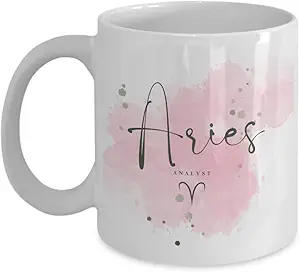 Zodiac Sign Gifts Zodiac Sign Aries Coffee and Tea Mug Star Sign Aries Definition Cup Horoscope Meaning Of Aries - Aries Mug for men