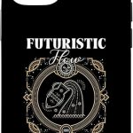 iPhone 12/12 Pro Futuristic Flow Aquarius Glow | Zodiac Sign | Horoscope Case - Aquarius Phone Case for men