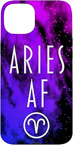 Zodiac Aries AF Birthday Case for iPhone 15 Plus - Aries Phone Case for men