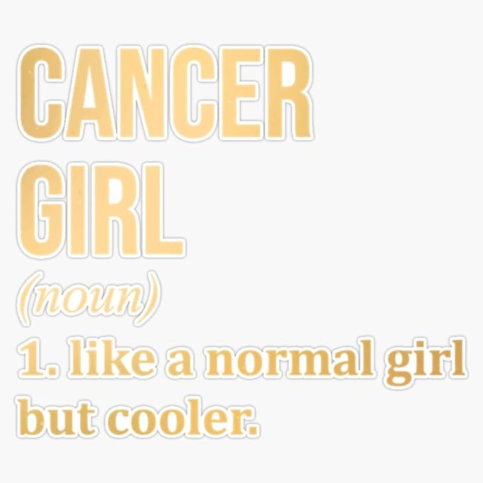 Cancer Zodiac Sticker Vinyl Decal Car Laptop Wall Window Bumper Sticker 5" - Cancer Car Accessories for men