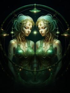 5D Gemini Sign Girls Full Round Drill Diamond Art Painting Kits by Number for Adults Beginner Diamond Art Painting Beads Art Crystal Embroidery Cross Stitch Craft Kits 40x50cm - Gemini Canvas for men