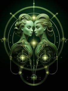 5D Gemini Zodiac Sign Full Round Drill Diamond Art Painting Kits by Number for Adults Beginner Diamond Art Painting Beads Art Crystal Embroidery Cross Stitch Craft Kits 40x50cm - Gemini Canvas for men