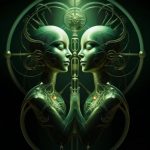 5D Gemini Sign Full Round Drill Diamond Art Painting Kits by Number for Adults Beginner Diamond Art Painting Beads Art Crystal Embroidery Cross Stitch Craft Kits 40x50cm - Gemini Canvas for men