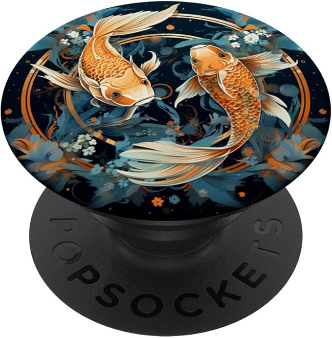 Pisces Zodiac Sign PopSockets Adhesive PopGrip - Pisces for men