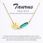 14k Gold Plated Zodiac Birthstone Bracelet, Horoscope Sign Charm Link Bracelet for Women Birthday Gift - Taurus Products for men