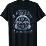 Pisces in Action Horoscopes Sign Reader - Pisces T-Shirt for men
