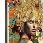 Trends International Jena DellaGrottaglia: Cosmic Zodiac - Virgo Wall Poster, 14.72" x 22.37", Stretched Canvas - Virgo Poster for men