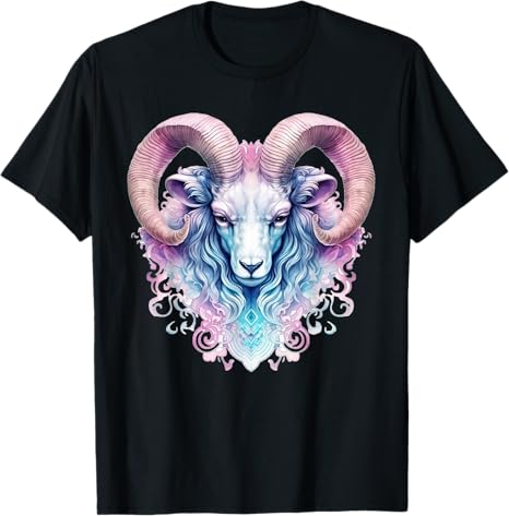Cool Aries Horoscope Zodiac Sign March April Birthday T-Shirt - Aries T-Shirt for men