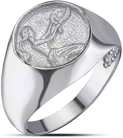 Claddagh Gold - Virgo Ring for men