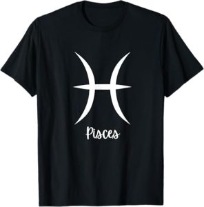 Zodiac Constellations and Astrology Clothing - Pisces T-Shirt for men