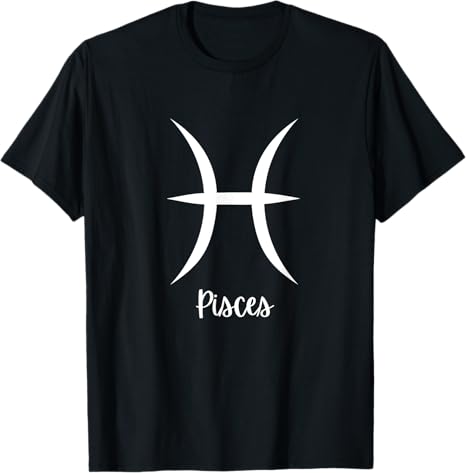 Zodiac Constellations and Astrology Clothing - Pisces T-Shirt for men