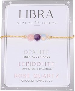 COLORFUL BLING - Libra Jewelry for men