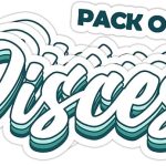 SmittyGFX Pisces Zodiac Sign Astrology Sticker, 3PCS Laptop Water Bottle Tumbler Car Truck Bumper Helmet Tablet Phone Gift Wall Window Sticker (3 Inches (Medium)) - Pisces Car Accessories for men