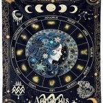 Aquarius Zodiac Blanket for Boys Girls, Secret Astrology Themed Design Printed Throw Blankets for Kids Lap, Chair Sofa, Soft Fleece Cozy Blanket, 40"x 50" - Aquarius Pillow for men