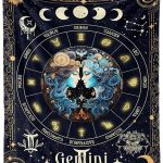 Gemini Zodiac Blanket for Women Men, Secret Astrology Themed Design Printed Throw Blankets for Teens Adults Lap, Chair Sofa, Warm Soft Cozy Blanket, 50"x 60" - Gemini Blanket for men