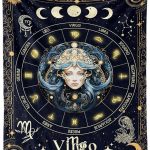 Virgo Zodiac Blanket for Women Men, Secret Astrology Themed Design Printed Throw Blankets for Teens Adults Lap, Chair Sofa, Soft Fleece Cozy Blanket, 50"x 60" - Virgo Blanket for men