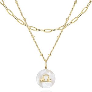 BONALUNA - Libra Necklace for men