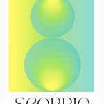 Trademark Fine Art Canvas Wall Art - Valeria Castillo 'Scorpio' Wall Art for Living Room, Bedroom, or Office Décor - Scorpio Canvas for men