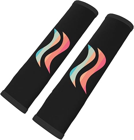 Aquarius Symbols of The Zodiac Car Seat Belt Cover Pad for Adults Kids Car Interior Decor Seat Belt Cover Pad 2 PCS Strap Shoulder Pad Seatbelt Covers Protective Sleeves - Aquarius Car Seat Cover for men