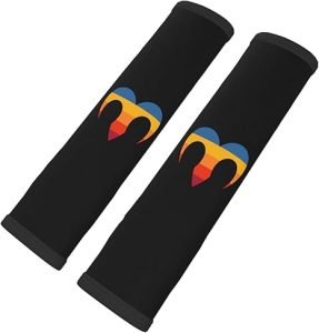 Zodiac Sign Aries Symbol Car Seat Belt Cover Pad for Adults Kids Car Interior Decor Seat Belt Cover Pad 2 PCS Strap Shoulder Pad Seatbelt Covers Protective Sleeves - Aries Car Seat Cover for men