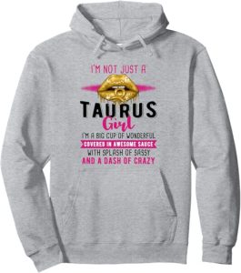 Taurus Girl Zodiac Sign Astrology Pullover Hoodie - Taurus for men