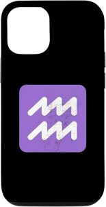 iPhone 13 Aquarius Birth Symbol Zodiac Signs Astrological Horoscope Case - Aquarius Phone Case for men