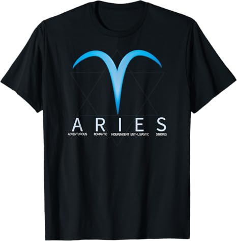 Proud Aries Astrology Zodiac Sign Horoscope Lovers Men Women T-Shirt - Aries T-Shirt for men